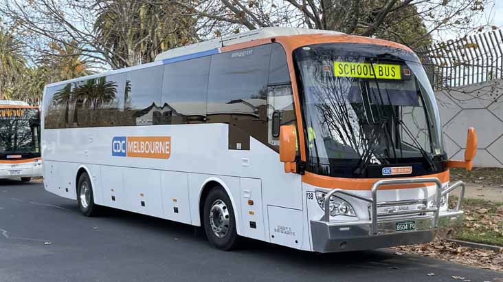 CDC Melbourne Scania K310IB Higer A30 138